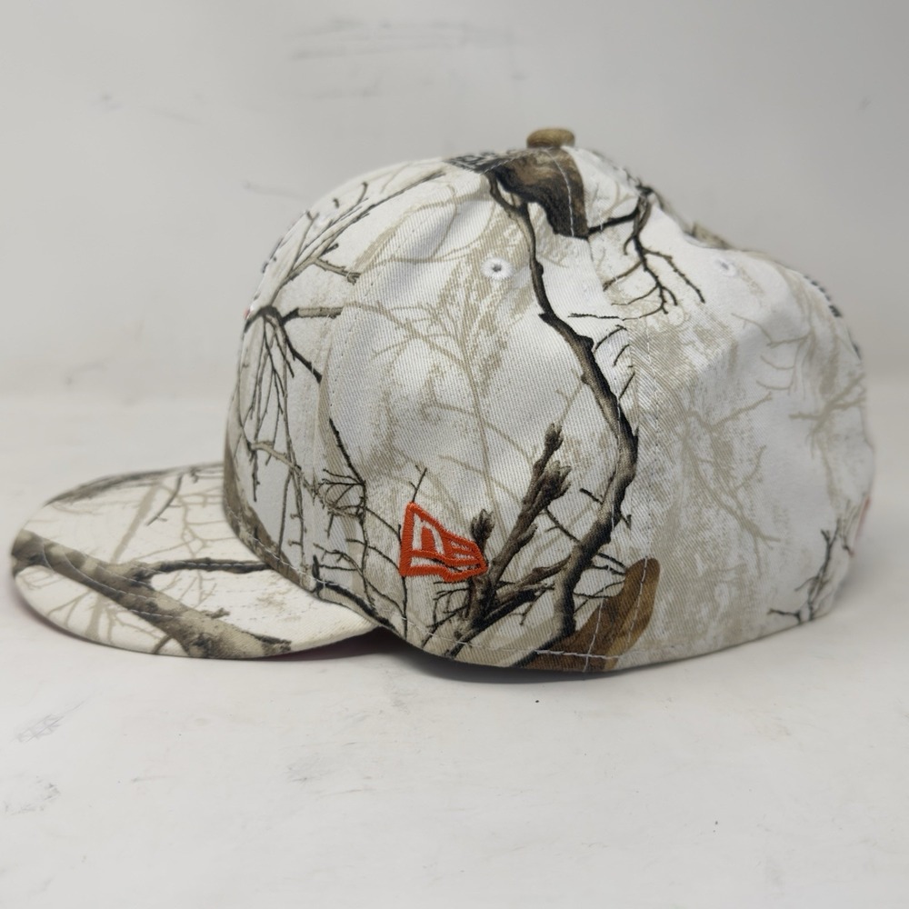 New Era Baltimore Orioles 59FIFTY Fitted 7 3/8 Realtree Camo Orange UV 21834031 - Picture 4 of 8